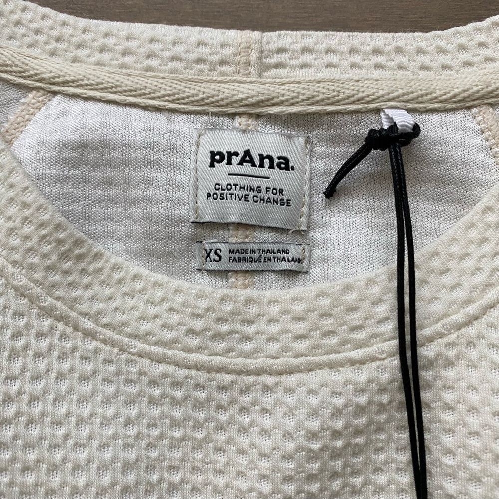 Prana Wensley Long Sleeve Wool Blend Thermal Top XS - Picture 3 of 12